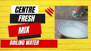 Center Fresh Mix Boiling Water ! Savan Experiment 🔥