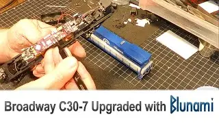 BLU-PNP8 Install into a Broadway Limited Imports C30-7
