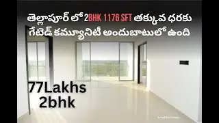 Flat for sale in Aliens space station 1176 -2BHK Gachibowli Tellapur 78422 43608