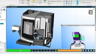 Build Vericut DMU 60EVo control sin840D support Cycle800 with toolchange tested  by Mastercam's post