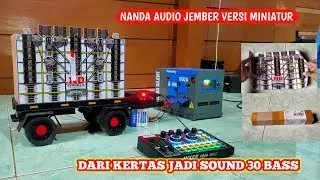 UNBOXING NANDA AUDIO 30 BASS‼️ UPGRADE AMUNISI AKHIR TAHUN#brewogaudio #nandaaudiojember #horeg 