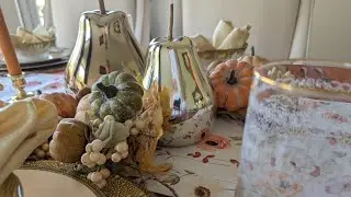 Set a Beautiful Fall Table For Eight With Me!