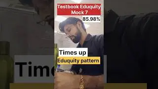 Testbook revision based Eduquity pattern Mock 7| Eduquity pattern| #ssccgl #ssc #eduquity