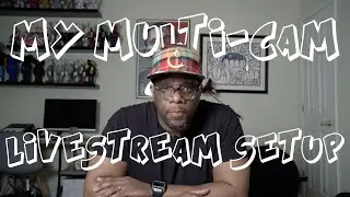 My multi-cam livestream setup using the #Atomos #Shogun7 + #BlackMagic devices