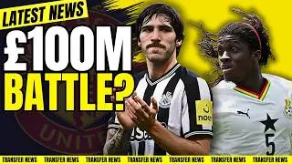 &pound;100M Tonali BATTLE! Baleba Alternative & Kayode Scouted? Man United News
