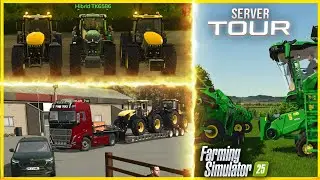 What 100 HOURS on Farming Simulator 25 looks like&hellip; Oak Bridge Map