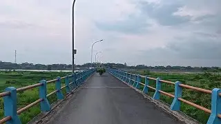 MELINTASI BENDUNGAN GERAK BOJONEGORO - SUNGAI BENGAWAN SOLO