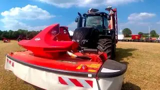 2017 Valtra N124 Diesel Tractor with Triple Mower Conditioner