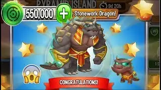 Dragon City - Stonework Dragon [Pyramid Island | Completed 2018]