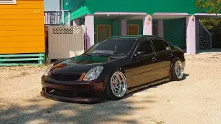 ERICK’S WIDEBODY G35 SEDAN - “LUCKY PENNY” - @fkf.media