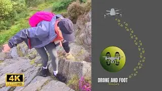Llyn Crafnant Loop: Drone Views of Lakes, Mill, Ponies & Fairy Falls in Snowdonia