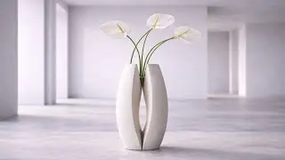 Minimal Floral Arrangement Screensaver