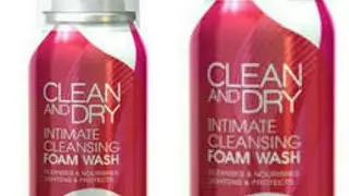 CLEAN and DRY intimate cleansing foam wash review