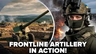 🔥 Artillery at work! How 105mm guns DEFEND Ukraine&rsquo;s northern front