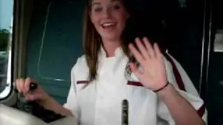 Megan our monorail driver at Walt Disney World