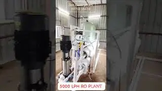 Commercial RO Plant 5000lph, Heavy duty RO at competitive Price. #industrialro #rosystem #kentro
