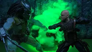 Predator Vs Hunter! Epic Stop Motion Animation! Last Video Of 2025!  #trending #viral #shorts #new 