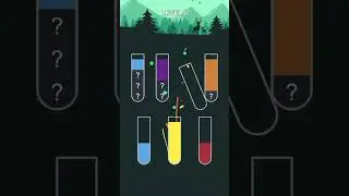 Water Sort Puzzle &ndash; Level 8 Challenge 🌈🧪#gaming #viral #games