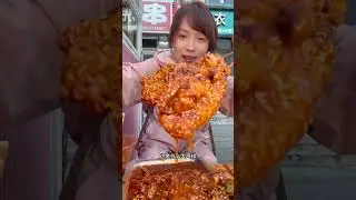 Self-service fried skewers fulfilling childhood dreams is so blissful #Food vlog#Pantene 3