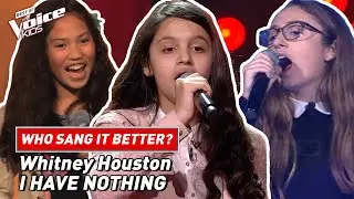 Who sang Whitney Houston's 