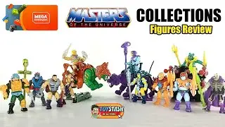MEGA Construx MOTU Collections Figures Review!