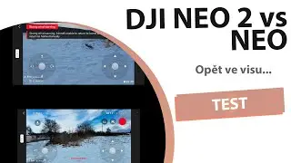 DJI NEO 2 vs NEO 1 mráz -5,5° a vítr 45km/h náraz
