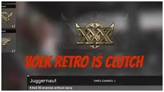 VOLK RETRO GETS CLUTCH JUGGERNAUT MEDAL ON IW
