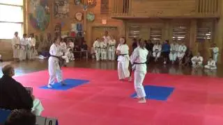 IKD Enbu | Team Kata Ontario Girls | IKD World Camp Tournament 2014, Shotokan