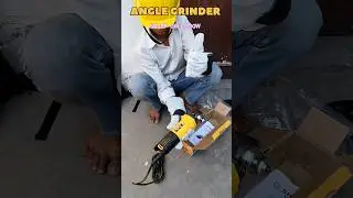 Sharp Gold 1200watt Angle Grinder #heavyduty #mechanic #grinder #cutfast #viral #shorts