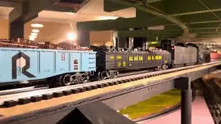 O scale J1a scrap metal train.