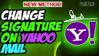 yahoo email signature : How to change signature on yahoo mail