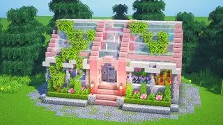 🌸 Minecraft Cherry Greenhouse Tutorial