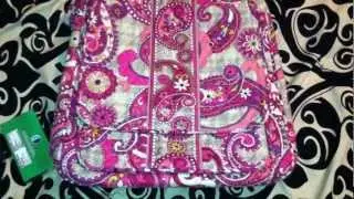 Vera Bradley Mailbag in Paisley Meets Plaid