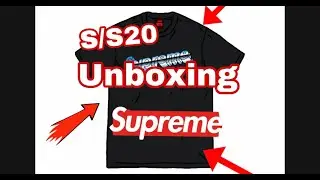 Unboxing Supreme Chrome T-Shirt SS20 Week 8