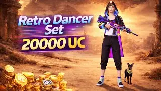PUBG Mobile RAREST OUTFIT | RETRO DANCER SET CRATE OPENING 