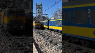 Dutch intercity vs freight #netherlands  #train #trainlover #miniature #europe #intercityexpress