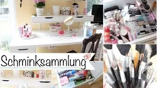 Meine Schminksammlung und Aufbewahrung 💗 Julia Beautx