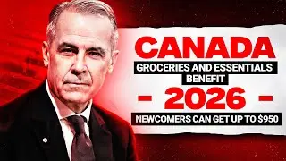 Canada Groceries and Essentials Benefit 2026 | Newcomers Can Get Up to $950