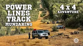 Mundaring Power Lines Track | 4x4 Adventure in Jeep Commander | Western Australia 4WD