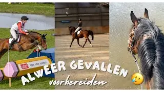 Alweer GEVALLEN tijdens wedstrijd, proefgericht trainen & LAATSTE crosstraining! #voorbereidingen