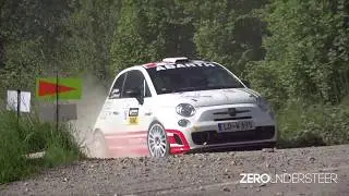 Hunsr&uuml;ck Junior Rallye 2018 Weiss/Rheinwalt Abarth 500 R3T