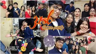 New Year Party at Home 🎊| Family Games, Dance & Midnight Madness|31st Dec Night to 1st Jan Midnight😝