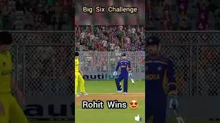😍Rohit Vs Livingston Six Challenge | #cricket #shorts #viralshorts #viral #trend #trending #ipl #vk