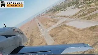 Extreme Landing from a dive over the Runway with DCS C101 Aviojet