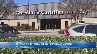 Greenbrier Christian Academy will lift mask mandate after Thanksgiving
