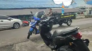 24_08_2024 -Pasar Apung di Pelabuhan di Kumai