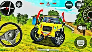 Dollar (Song) Modified Mahindra Yellow  Thar👿 || Indian Cars Simulator 3D || Android Gameplay Part 2