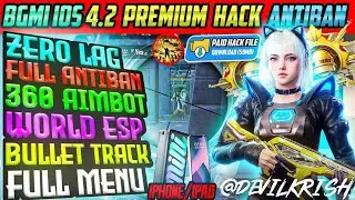 BGMI 4.2 iOS Hack Latest 2026 | Safe For Main Id |DIRECT INSTALL SKIN HACK BGMI ULTRAIOS 4.2