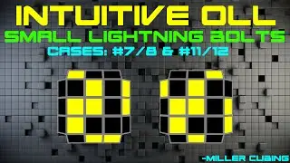 Intuitive Full OLL: Small Lightning Bolt Cases