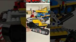 Build a Super Cool Excavator From Lego - Awesome! #lego #shorts